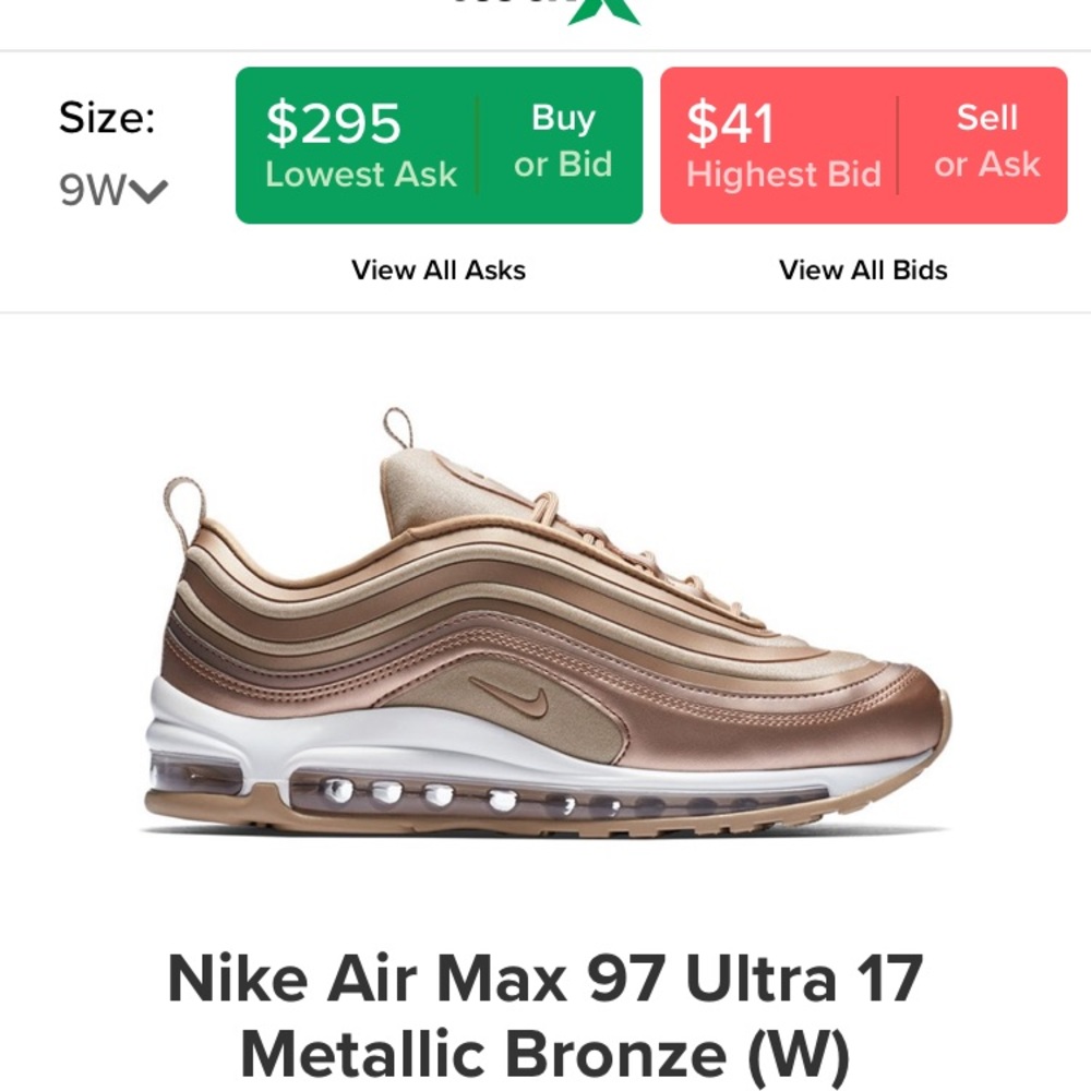 AirMax ‘97 Ultra 19 Rose Gold - USED